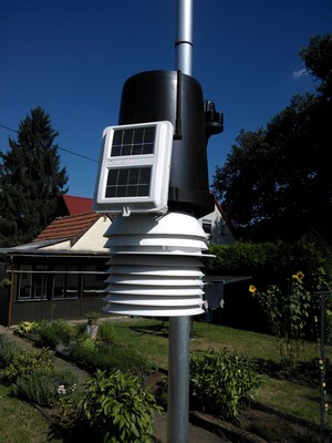 Davis Vantage Pro 2 (Temperatursensor und Regenmesser)